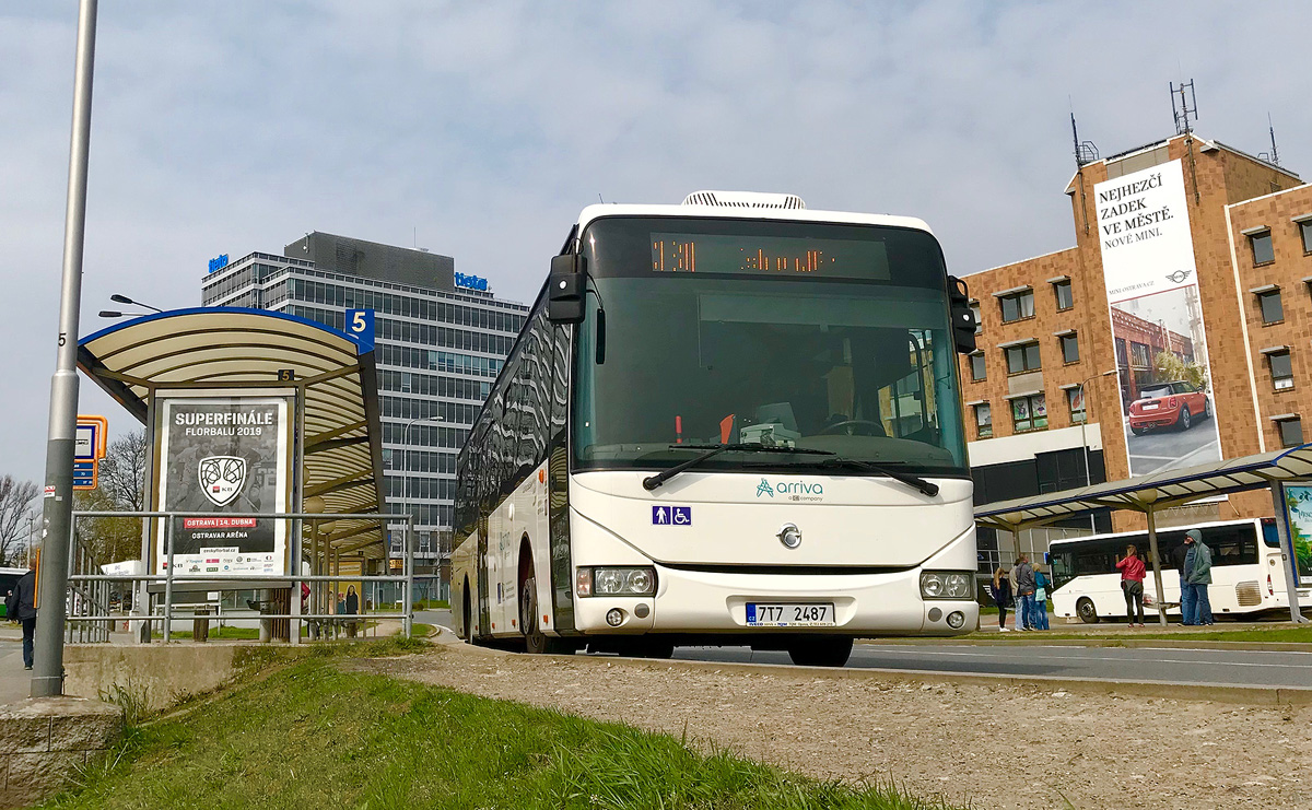 Ostrava, Irisbus Crossway LE 12M # 7T7 2487