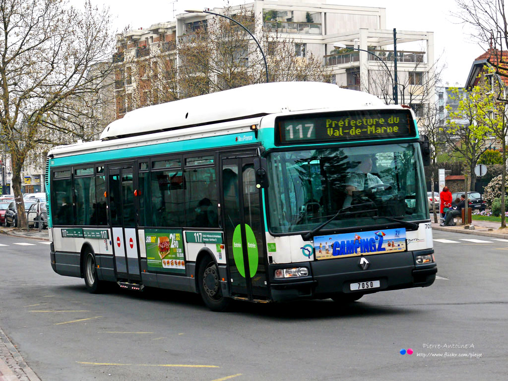 Paris, Irisbus Agora S CNG # 7050