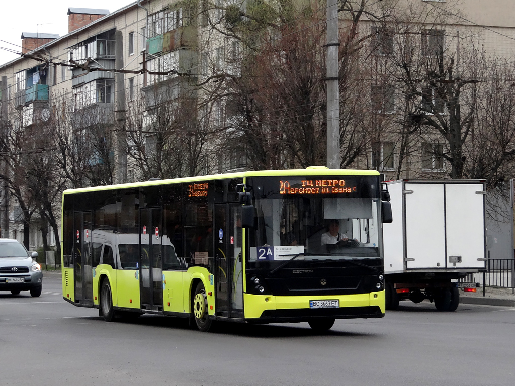 Lviv, Electron A18501 # ВС 3663 ЕТ