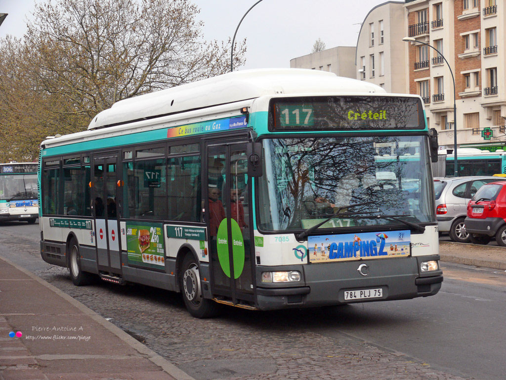 Paryż, Irisbus Agora S CNG # 7085