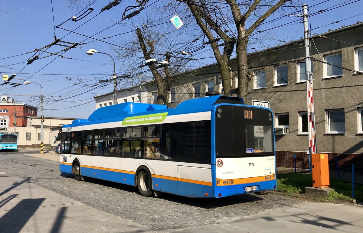 Ostrava, Solaris Urbino III 12 CNG č. 7173
