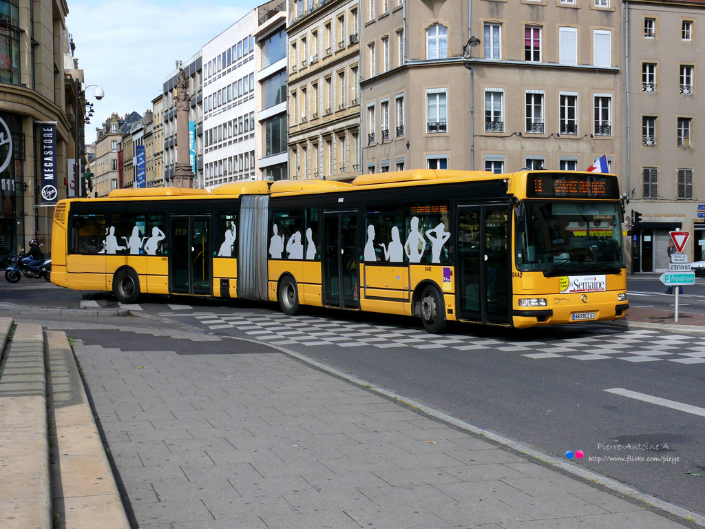 Metz, Irisbus Agora L No. 0442