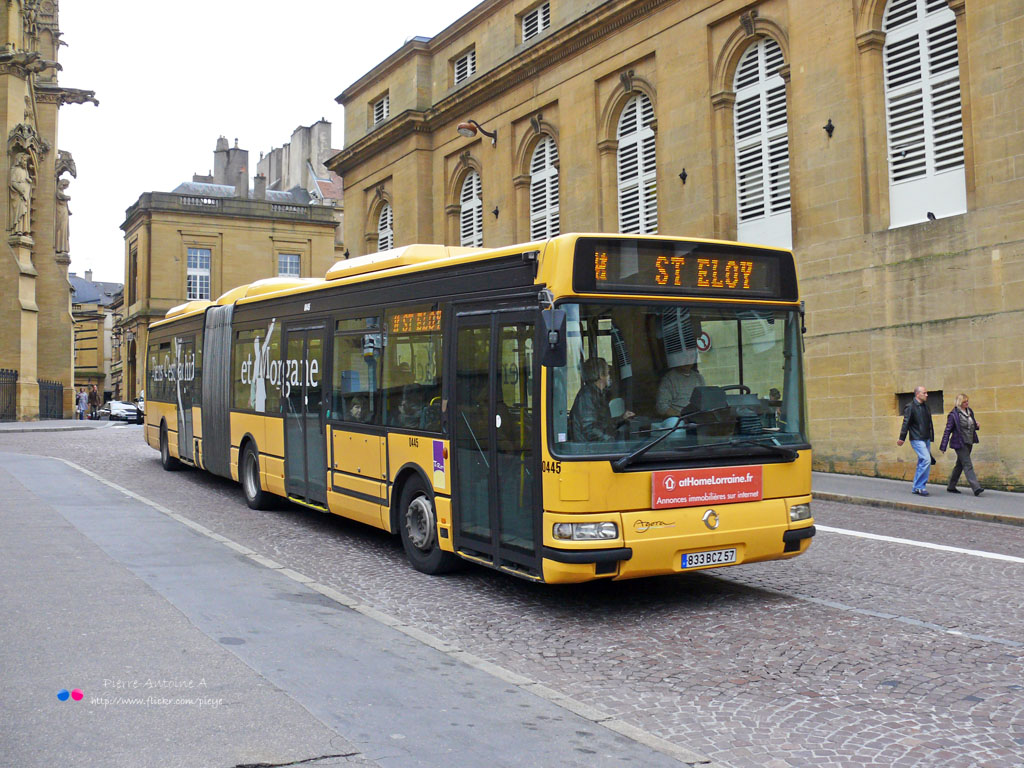 Metz, Irisbus Agora L nr. 0445