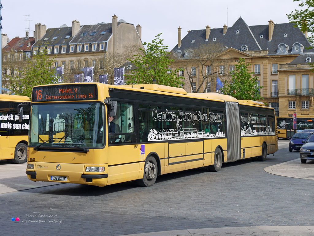 Metz, Irisbus Agora L nr. 0547