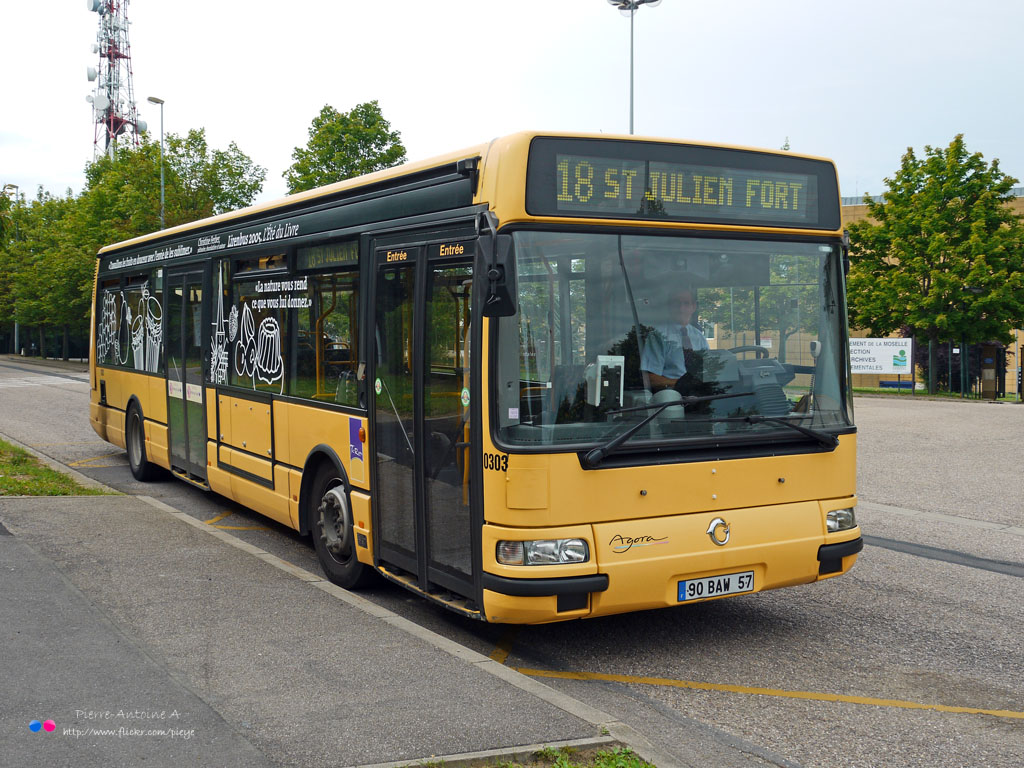 Metz, Irisbus Agora S # 0303