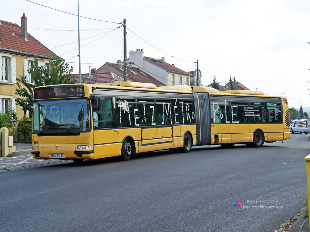 Metz, Irisbus Agora L № 0545