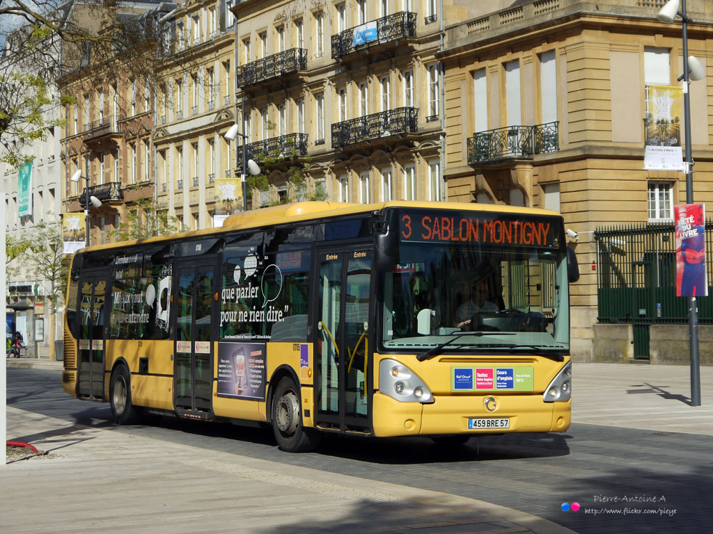 Metz, Irisbus Citelis Line №: 0705