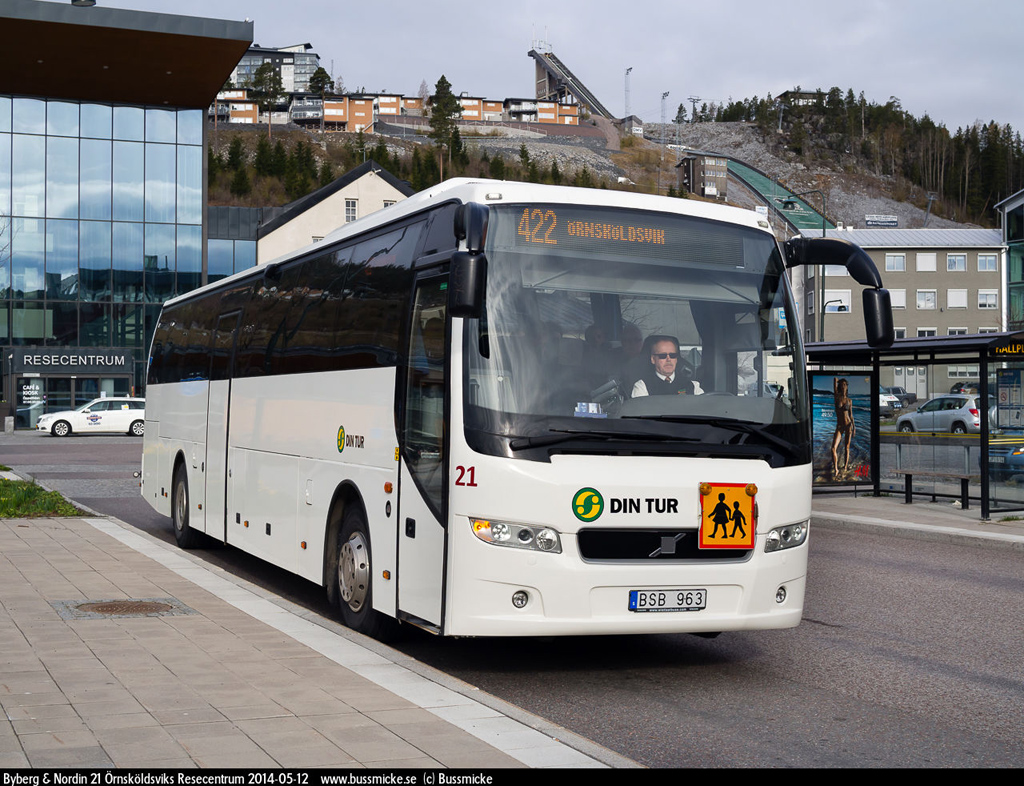 Sundsvall, Volvo 9700S NG # 21