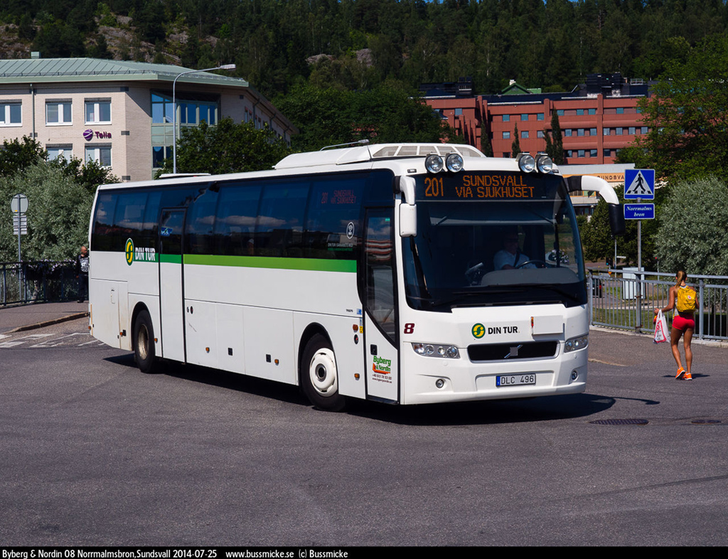 Sundsvall, Volvo 9700S NG # 8