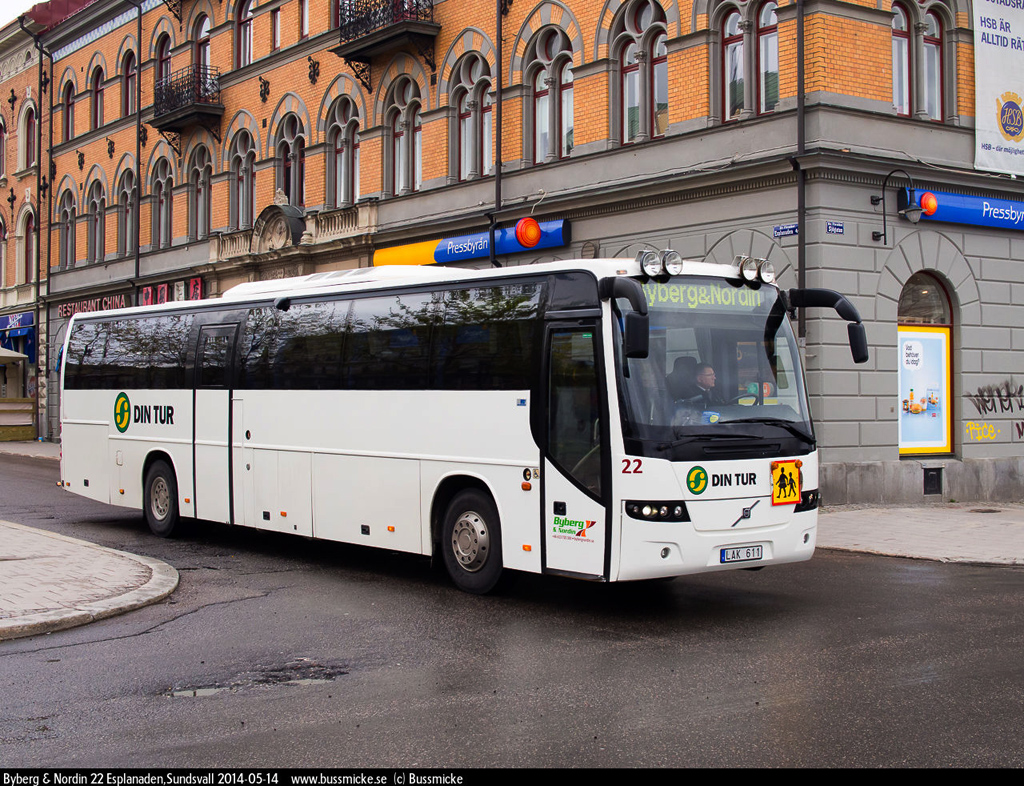 Sundsvall, Volvo 9700S # 22