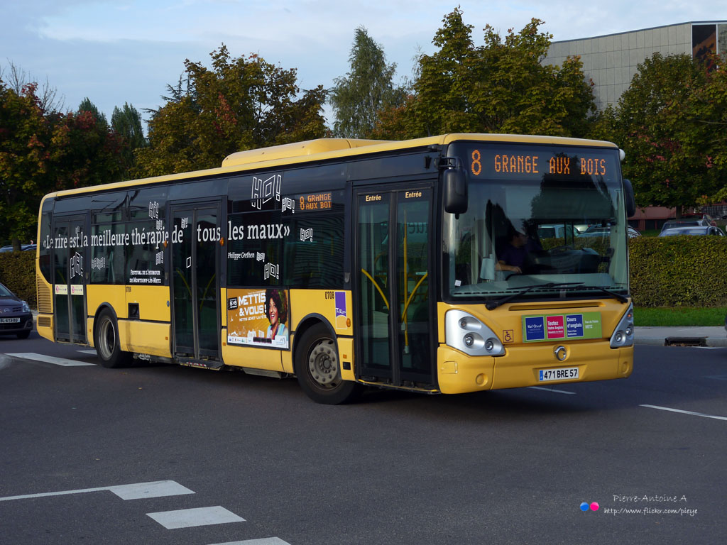 Metz, Irisbus Citelis Line # 0708