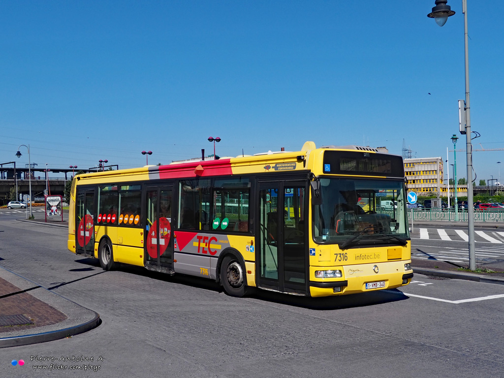 Charleroi, Irisbus Agora S # 7316