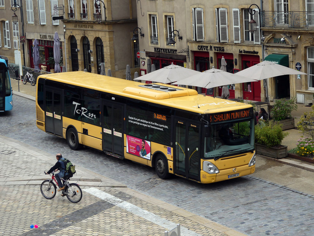 Metz, Irisbus Citelis Line №: 0704