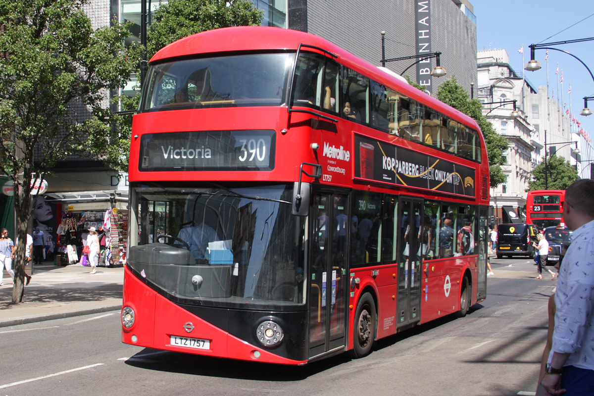 London, Wright New Bus for London č. LT757