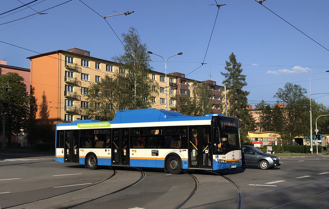 Ostrava, Solaris Urbino III 12 CNG # 7149