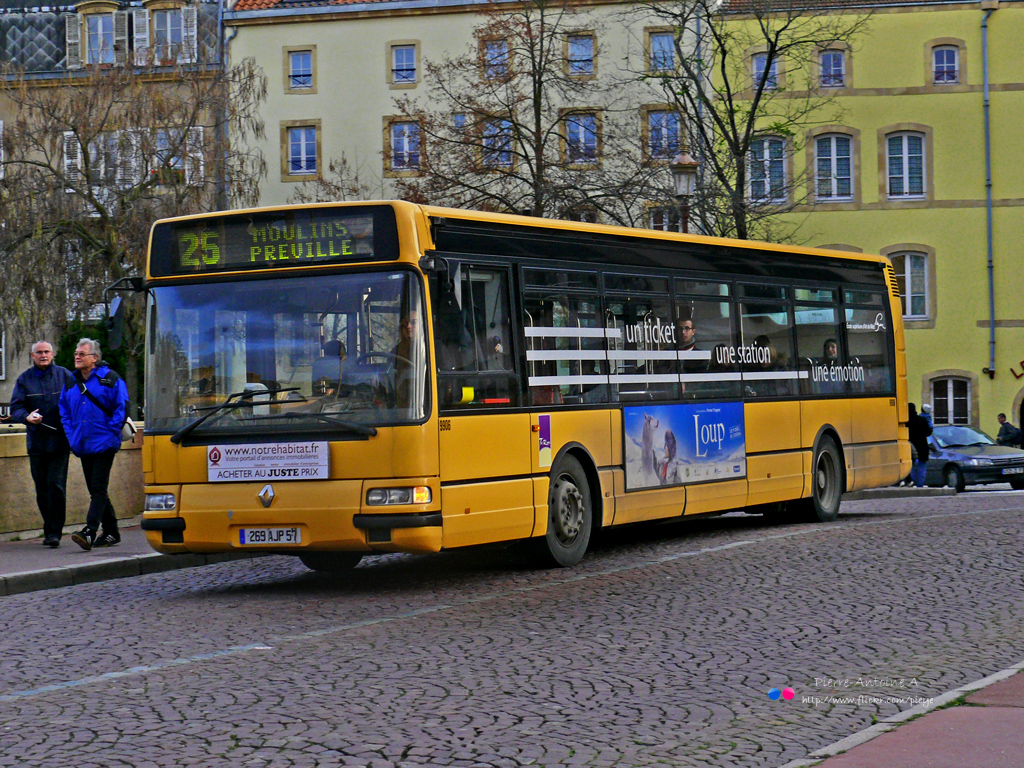 Metz, Renault Agora S № 9906