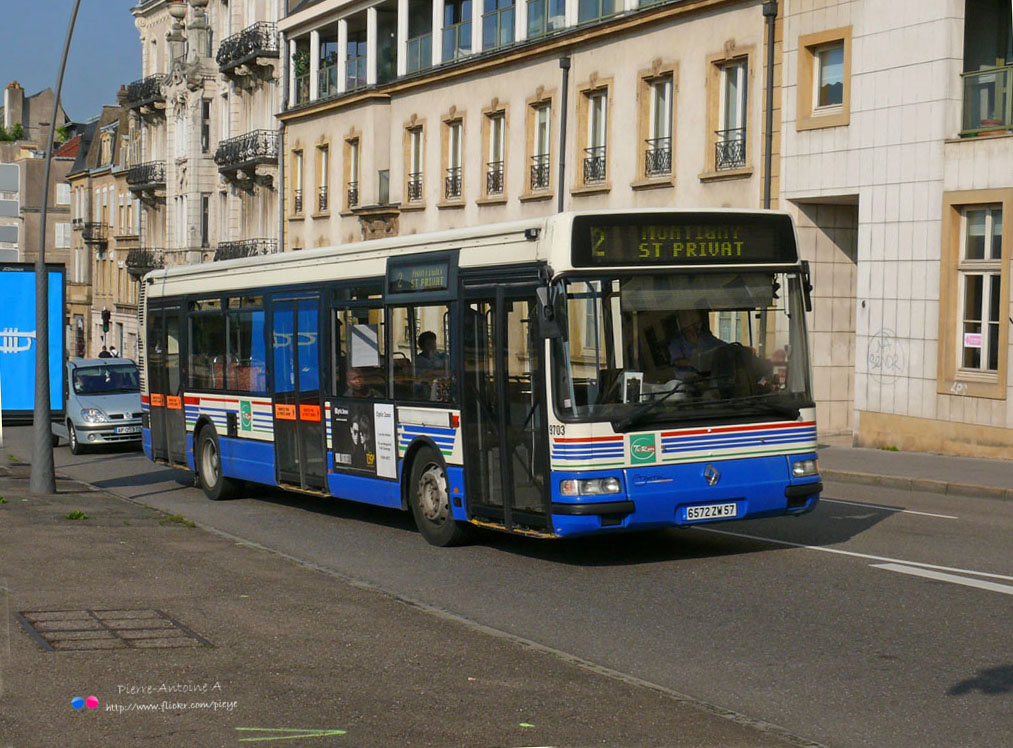 Metz, Renault Agora S № 9703