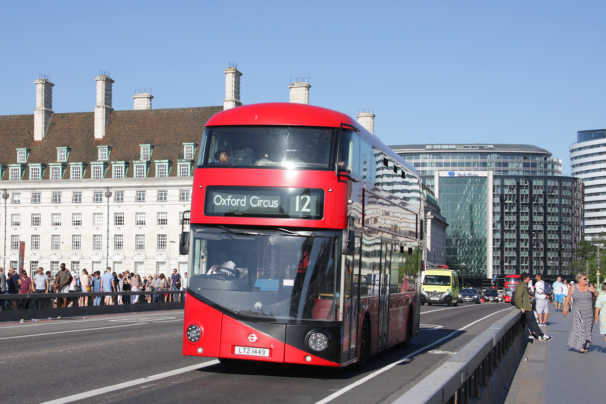 Лондон, Wright New Bus for London № LT449