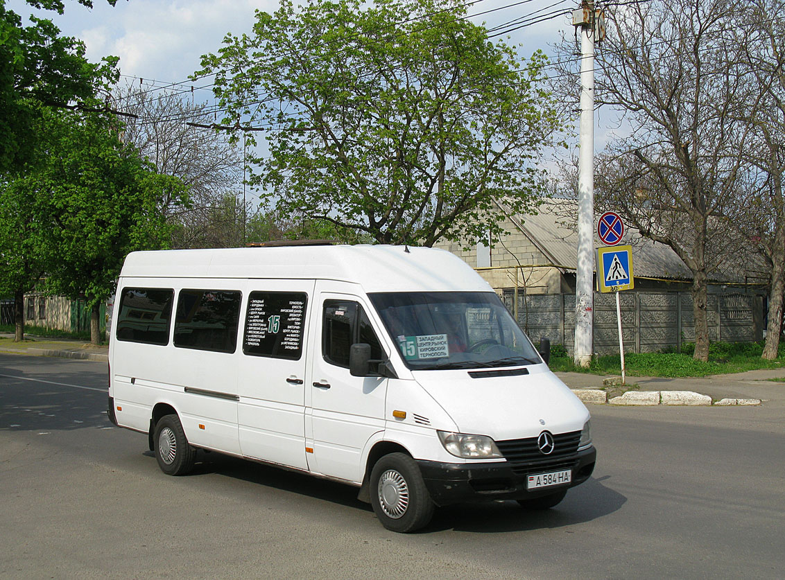 Tiraspol, Mercedes-Benz Sprinter 313CDI # А 584 НА