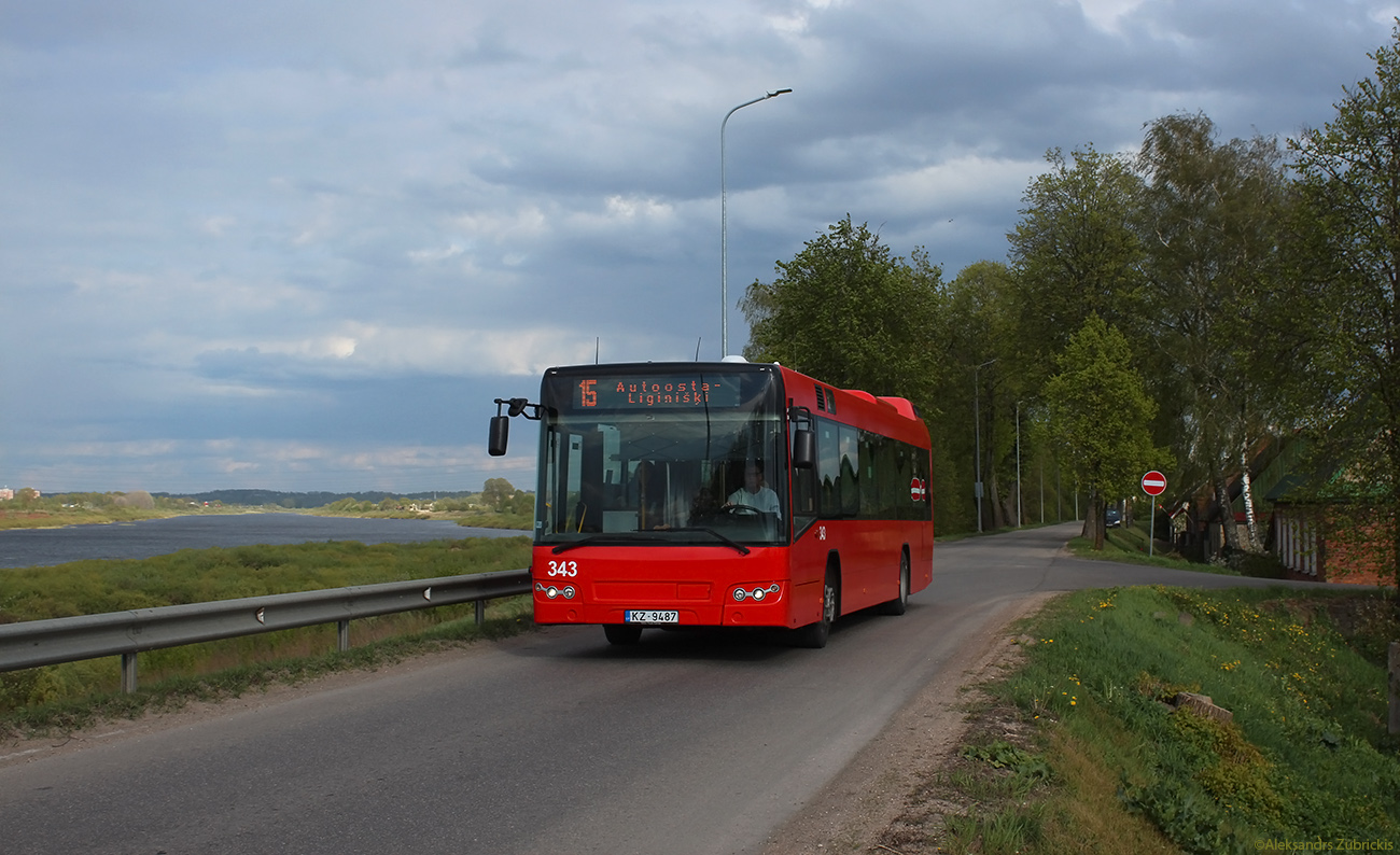 Daugavpils, Volvo 7700 # 343