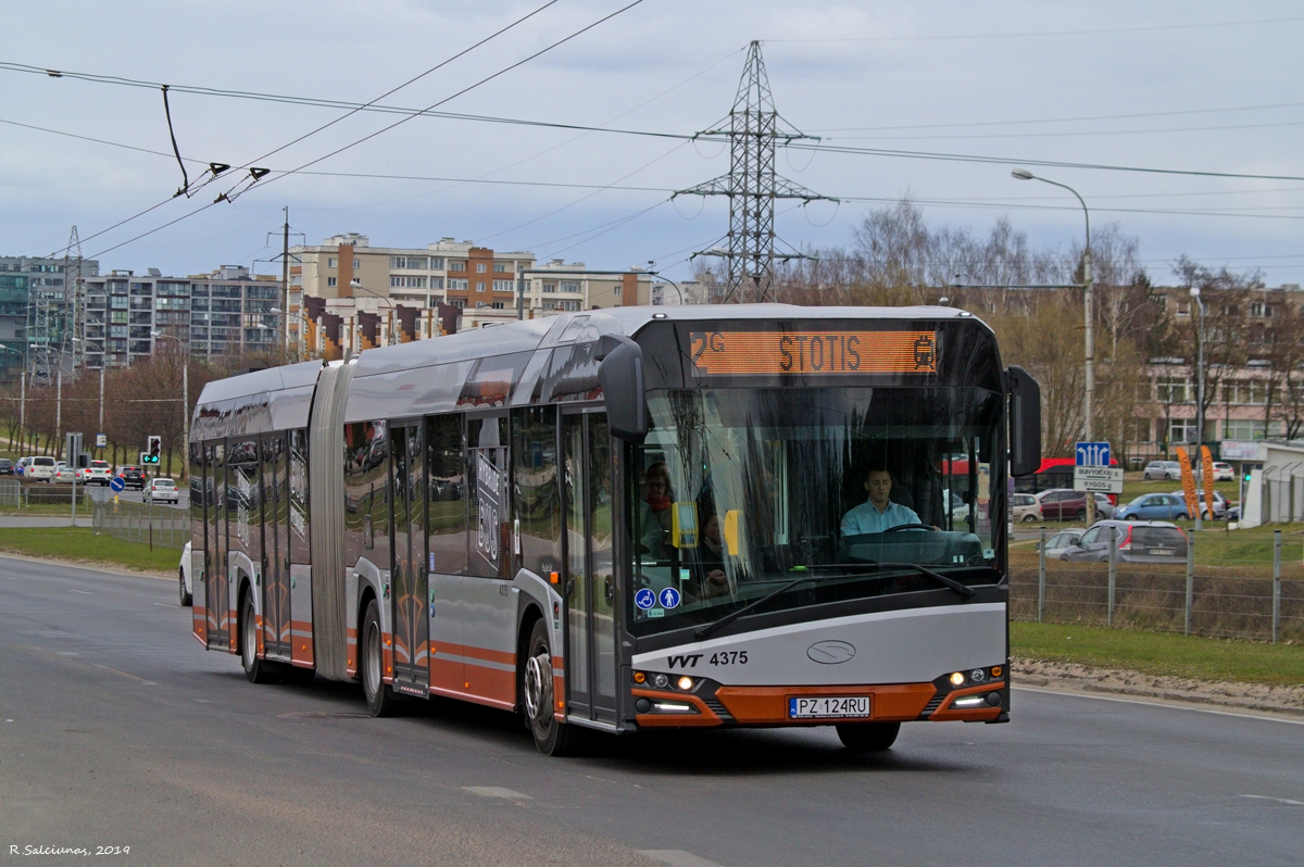 Vilnius, Solaris Urbino IV 18 hybrid č. 4375