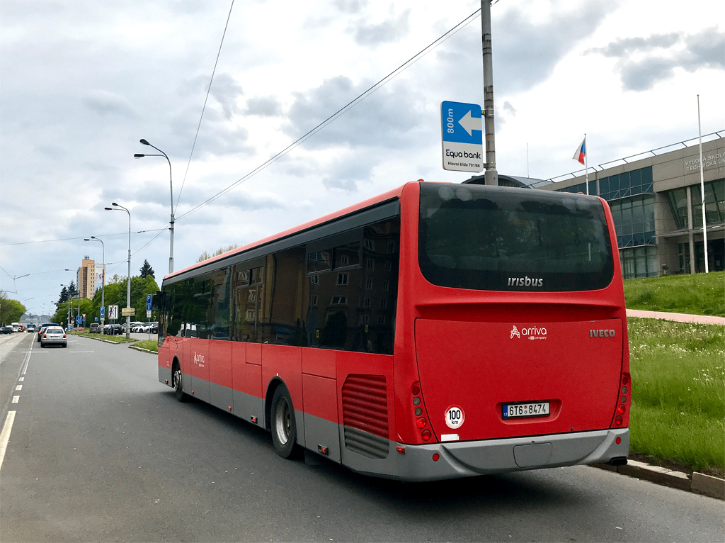 Ostrau, Irisbus Crossway LE 12.8M Nr. 6T6 8474