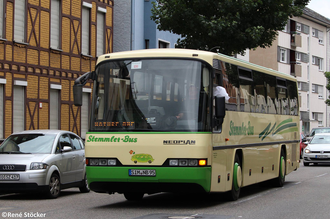 Simmern (Hunsrück), Neoplan N316Ü Transliner # SIM-NB 95