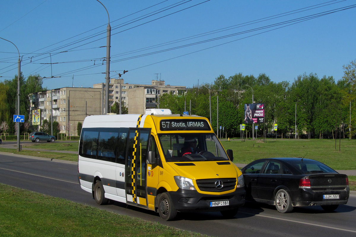 Kaunas, Altas Cityline (MB Sprinter 516CDI) nr. 849