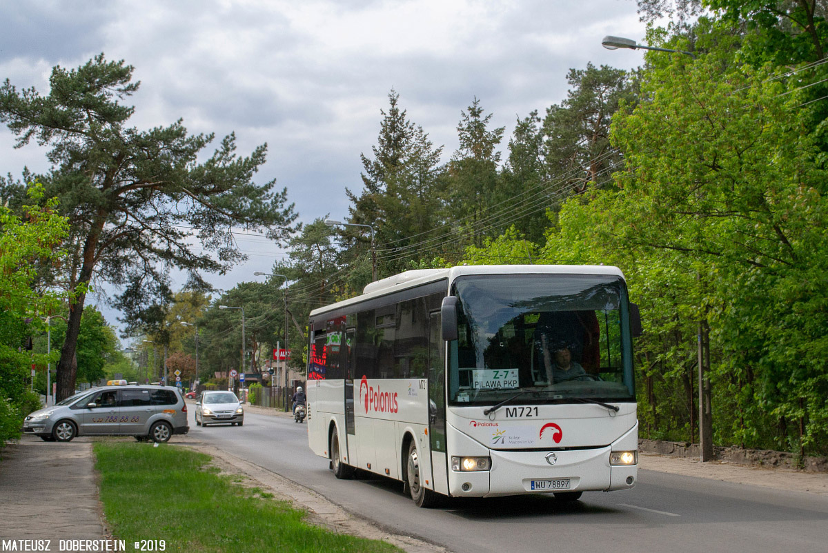 Warsaw, Irisbus Crossway 12M # M721
