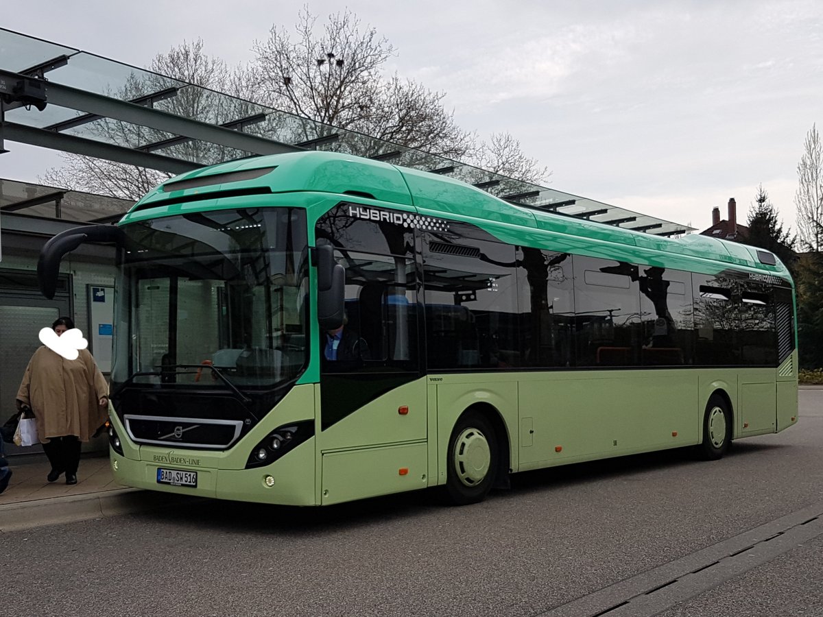 Baden-Baden, Volvo 7900 Hybrid # 516
