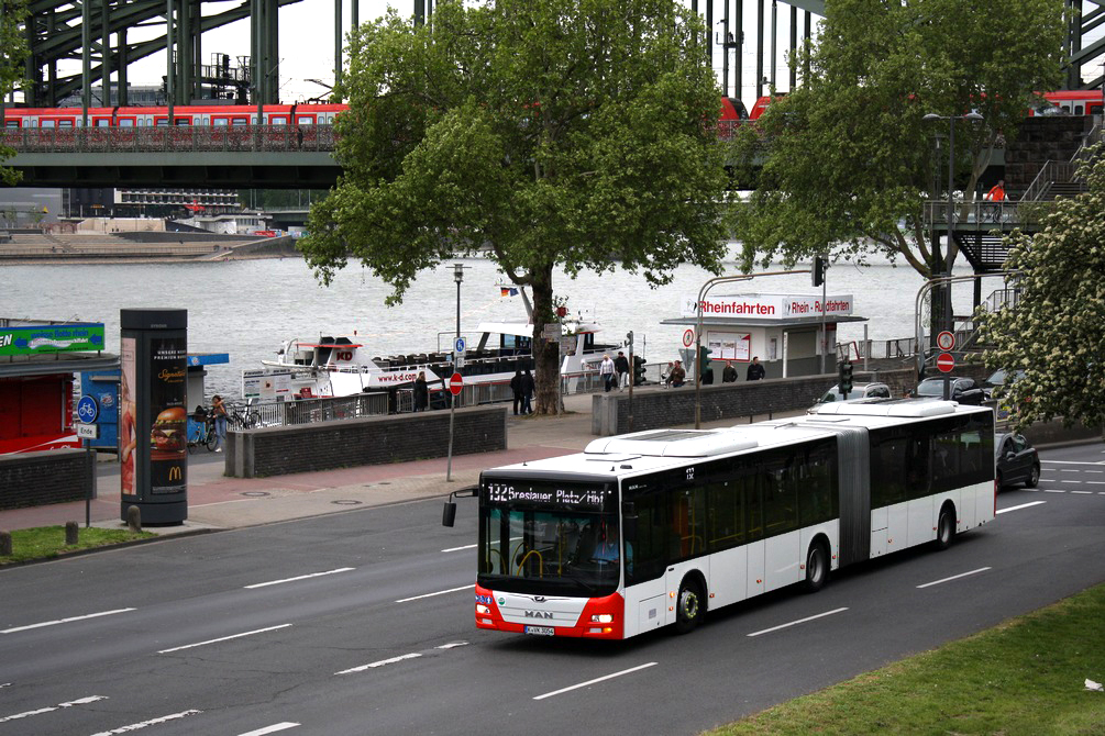 Cologne, MAN A23 Lion's City G NG323 č. K-VK 3054