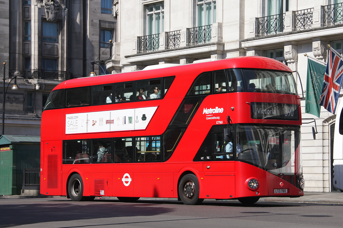 London, Wright New Bus for London # LT765