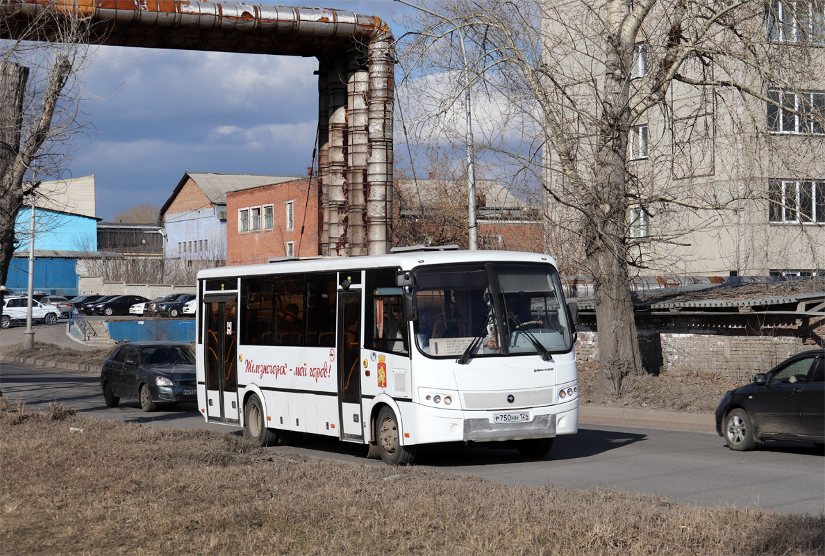 Zheleznogorsk (Krasnoyarskiy krai), PAZ-320414-05 "Vector" (3204ER) # Р 750 НН 124