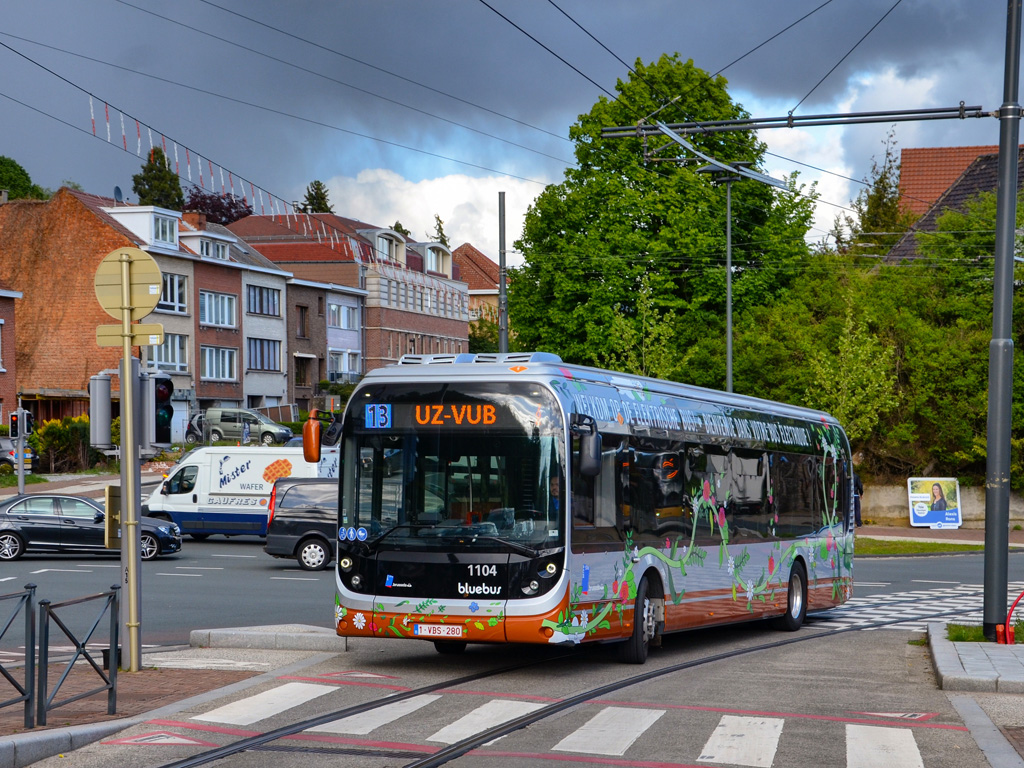 Brusel, Bolloré Bluebus SE č. 1104