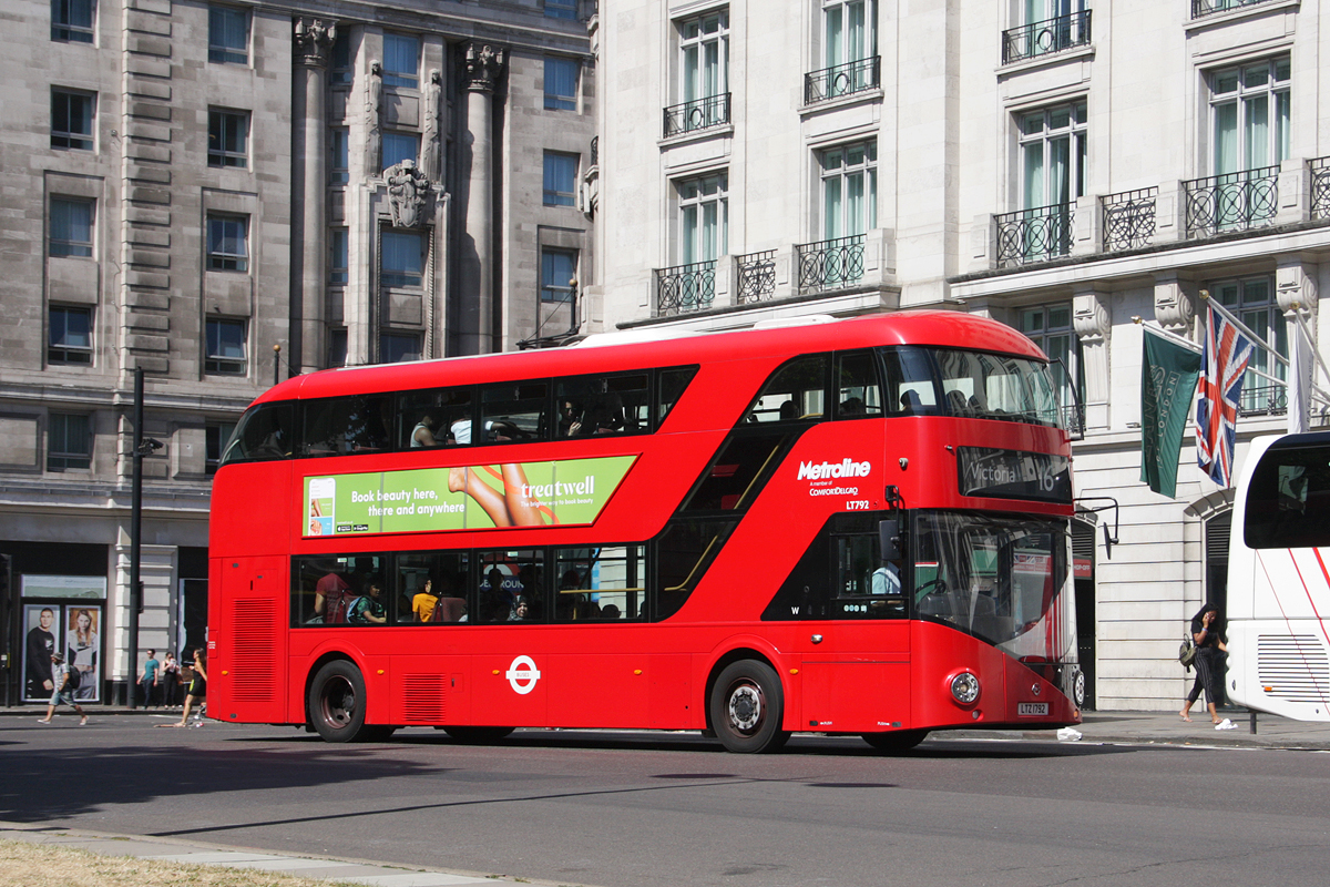 London, Wright New Bus for London # LT792