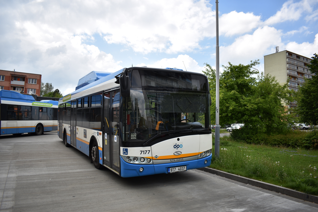 Ostrava, Solaris Urbino III 12 CNG № 7177