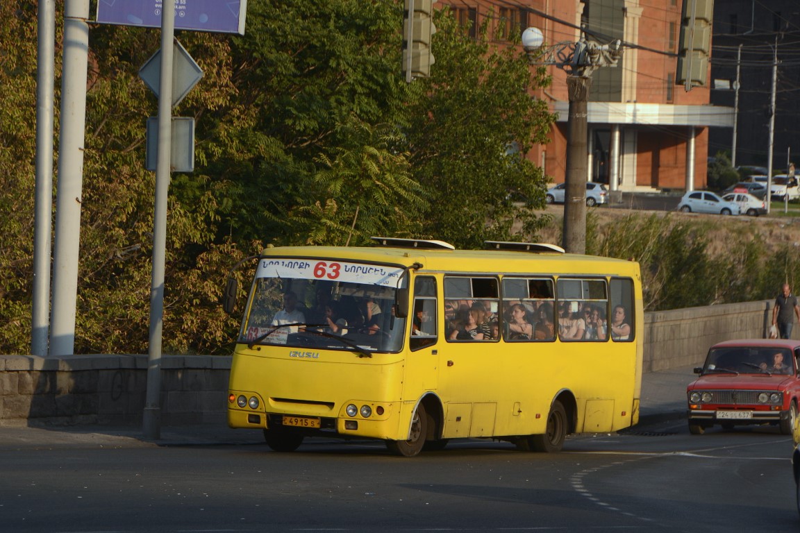 Ереван, Богдан А092 (общая модель) № 4915 S