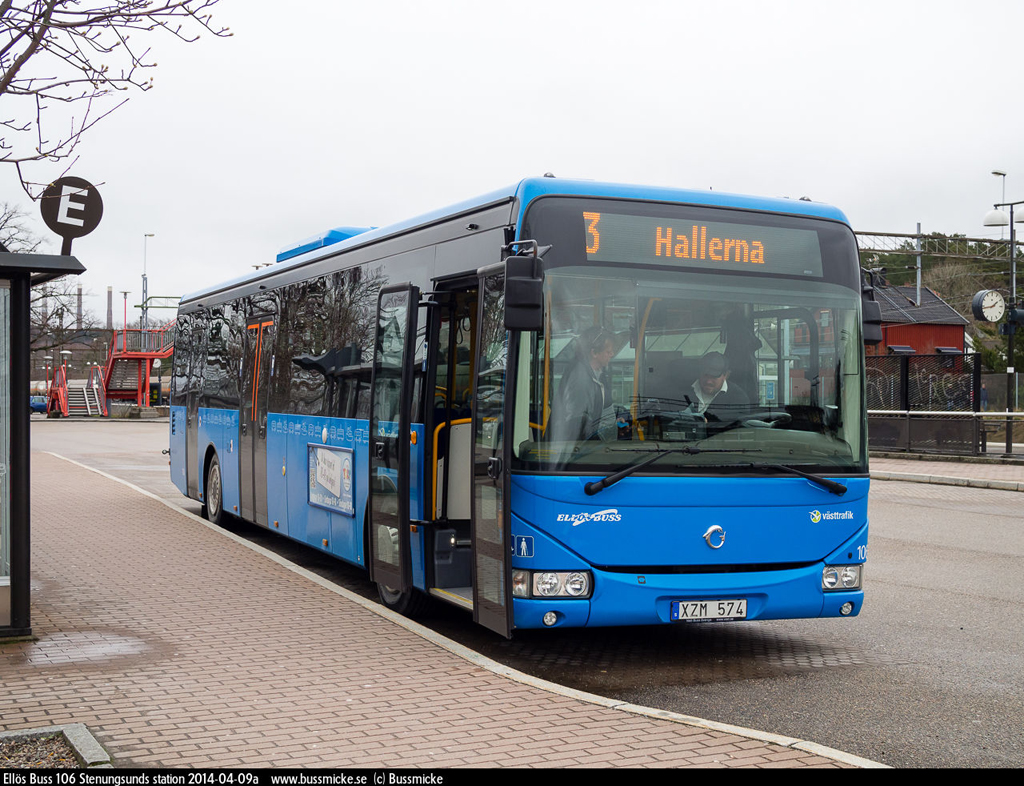 Gothenburg, Irisbus Crossway LE 12M №: 106