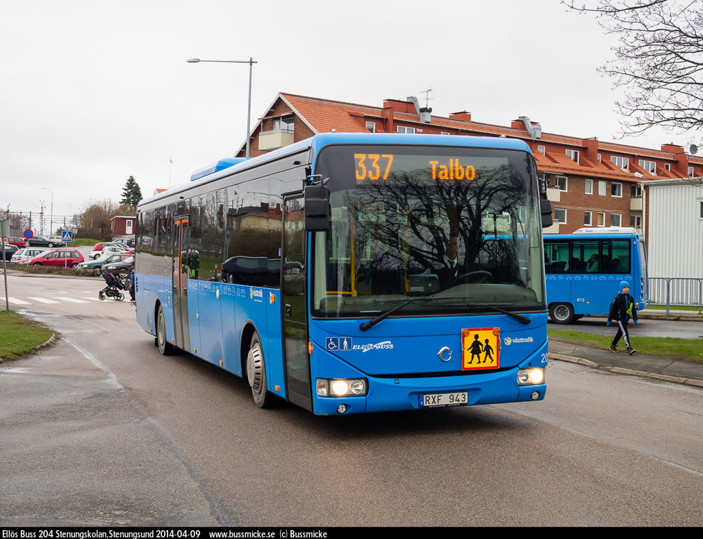 Göteborg, Irisbus Crossway LE 12M # 204