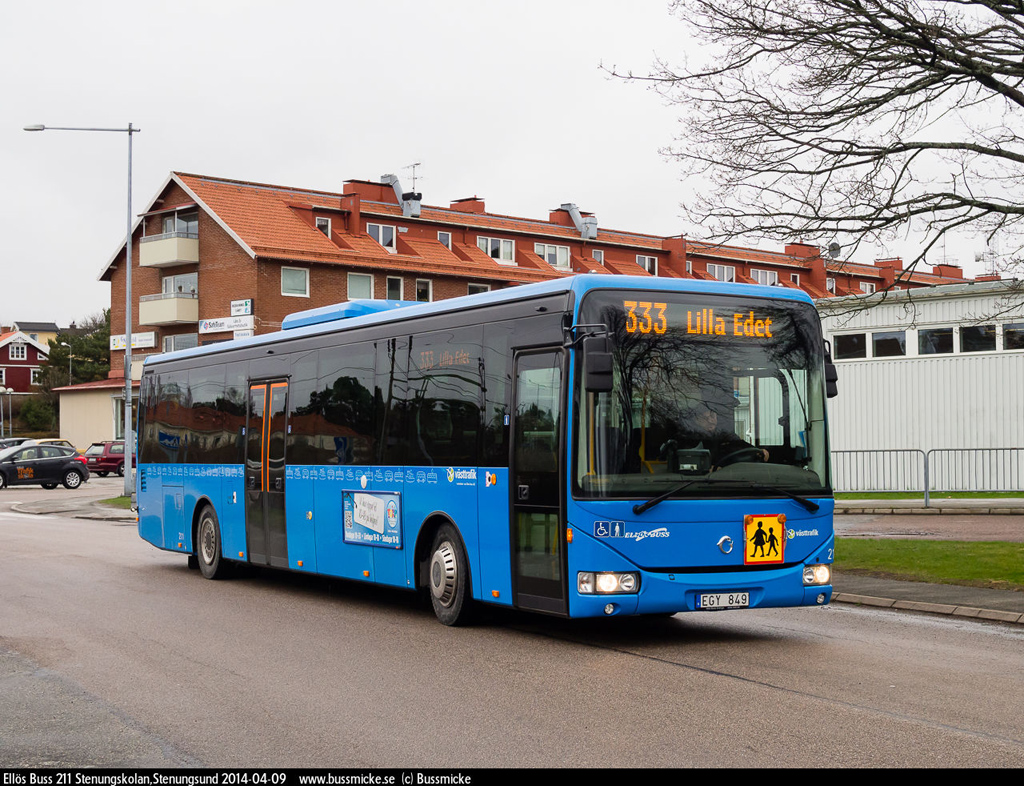 Göteborg, Irisbus Crossway LE 12M nr. 211