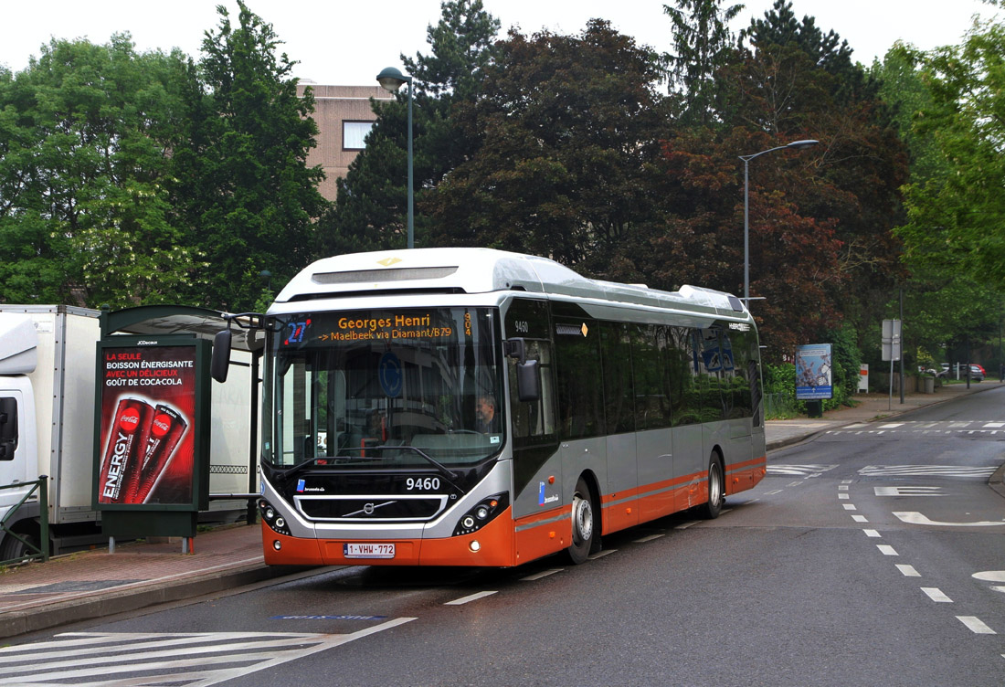 Brusel, Volvo 7900 Hybrid č. 9460
