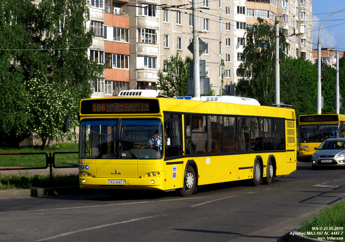 Minsk, MAZ-107.485 No. 024007