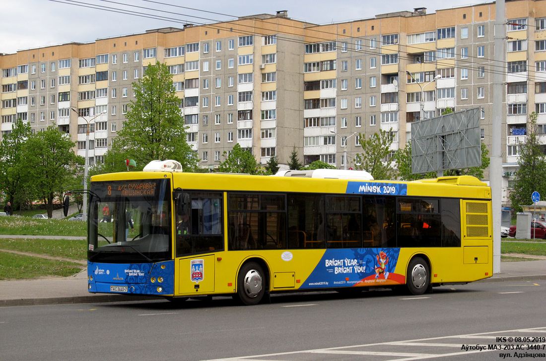Minsk, MAZ-203.069 č. 025010
