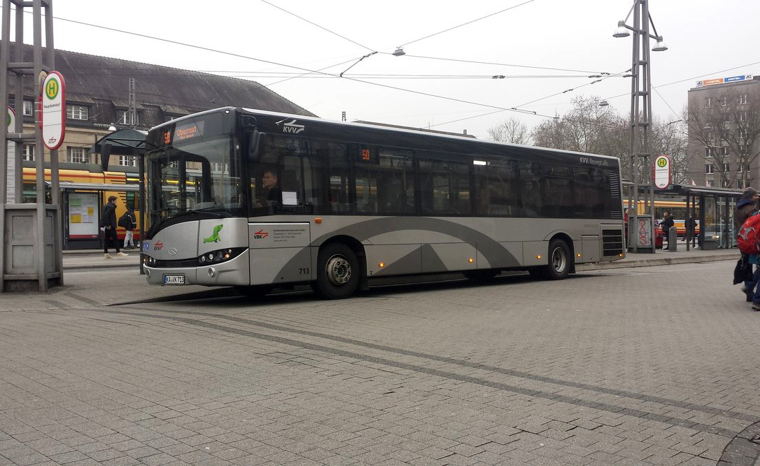 Karlsruhe, Solaris Urbino III 10,9 LE (Karlsruhe) nr. 713
