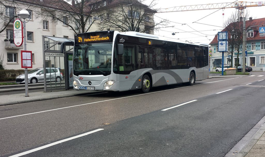 Karlsruhe, Mercedes-Benz Citaro C2 # 722