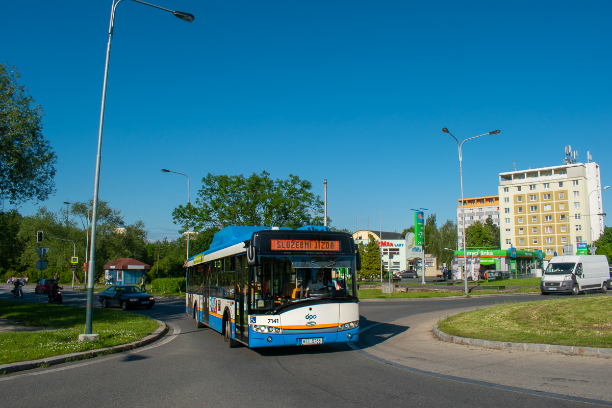 Ostrava, Solaris Urbino III 12 CNG № 7141