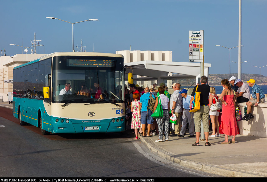 Malta, King Long XMQ6127J nr. BUS 156