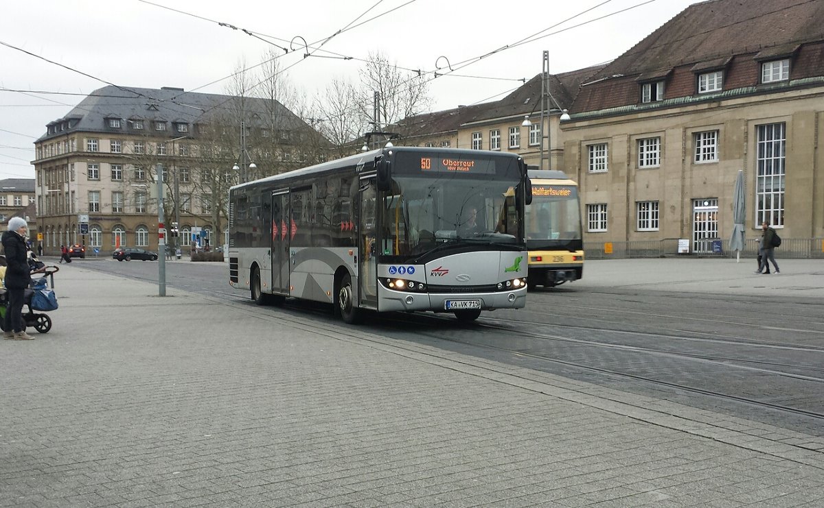 Karlsruhe, Solaris Urbino III 10,9 LE (Karlsruhe) # 715