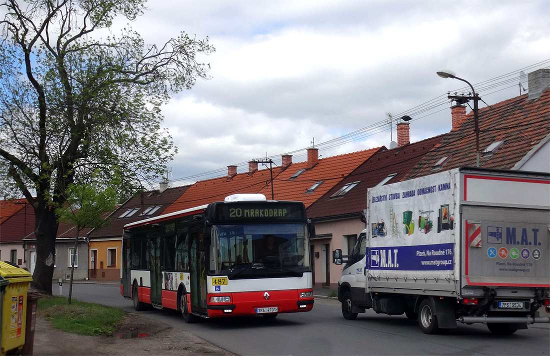 Pilsen, Karosa Citybus 12M.2071 (Irisbus) # 487