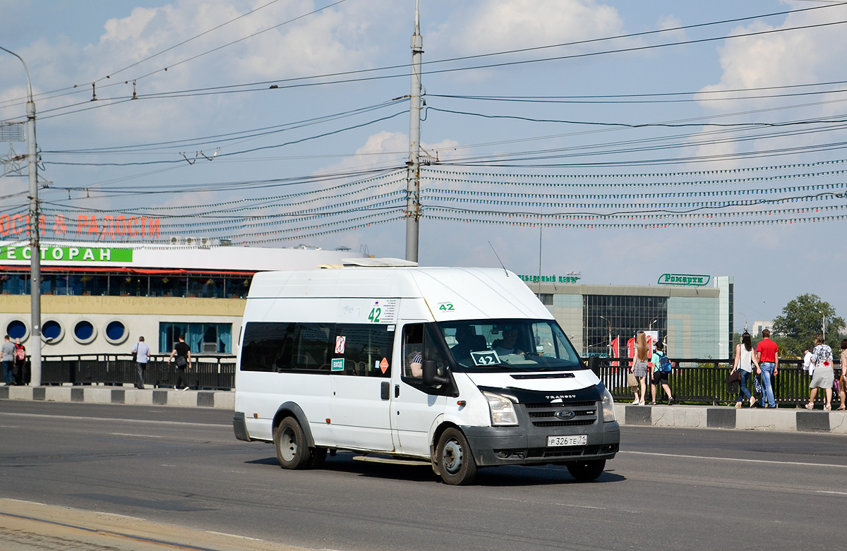 Tula, Nizhegorodets-222702 (Ford Transit) nr. Р 326 ТЕ 71